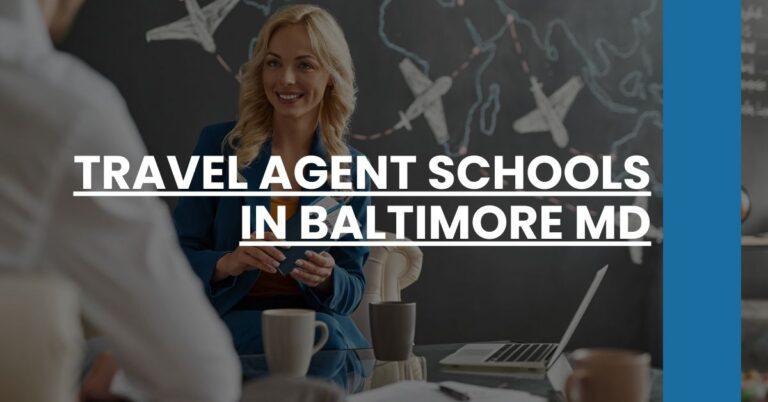 Travel Agent Schools in Baltimore MD Feature Image