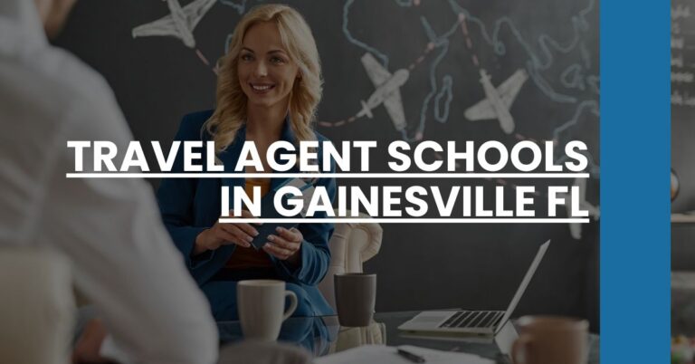 Travel Agent Schools in Gainesville FL Feature Image