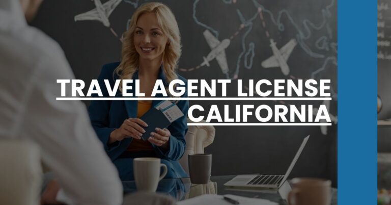 Travel Agent License California Feature Image