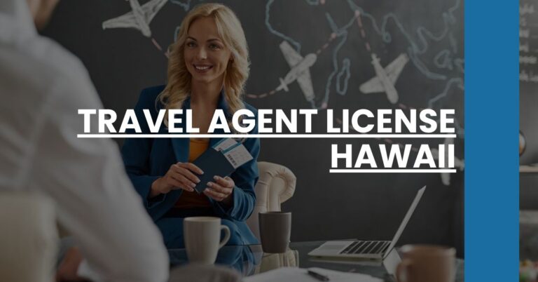 Travel Agent License Hawaii Feature Image